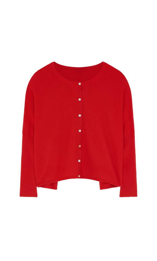 Alma Cardigan - Red