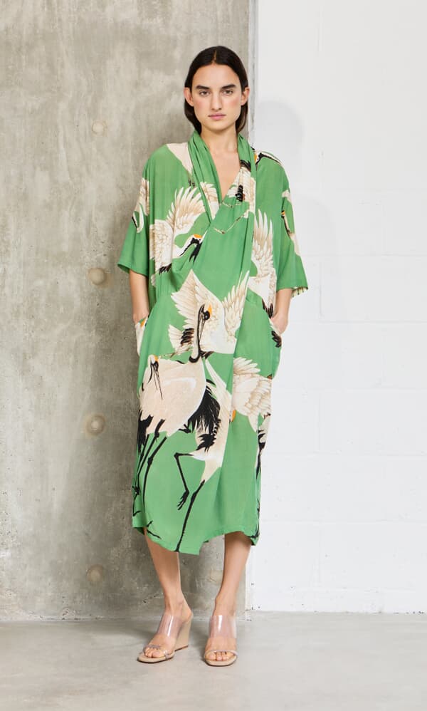 Green Stork Dress