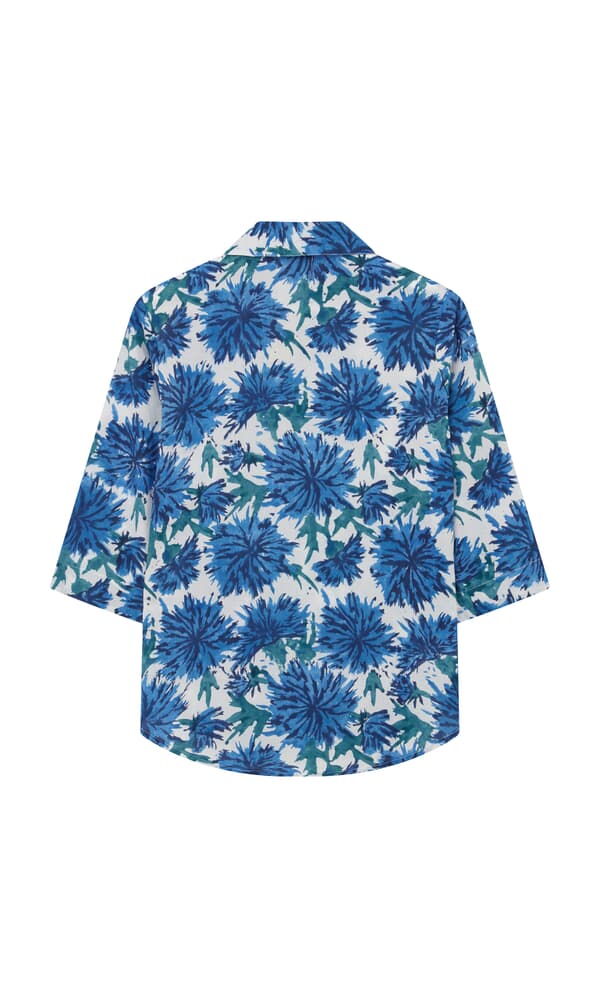 Blue Thistle Shirt