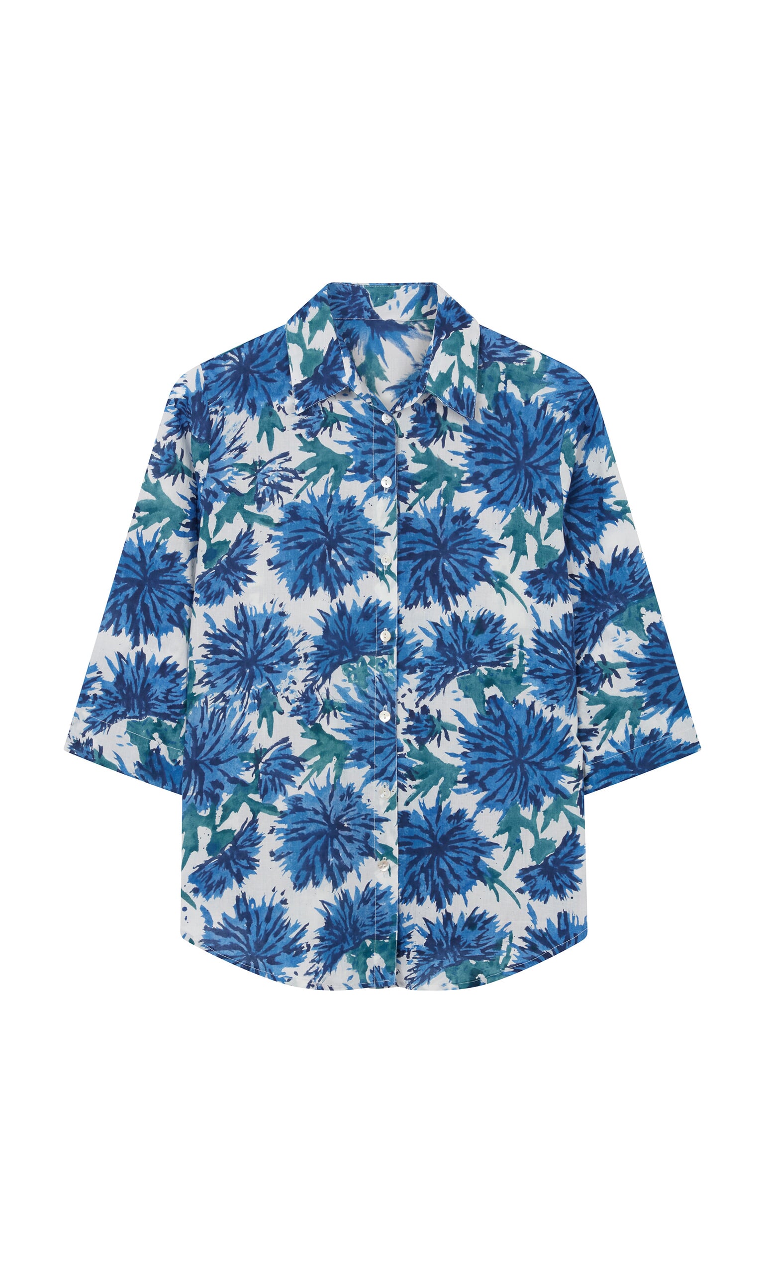 Blue Thistle Shirt
