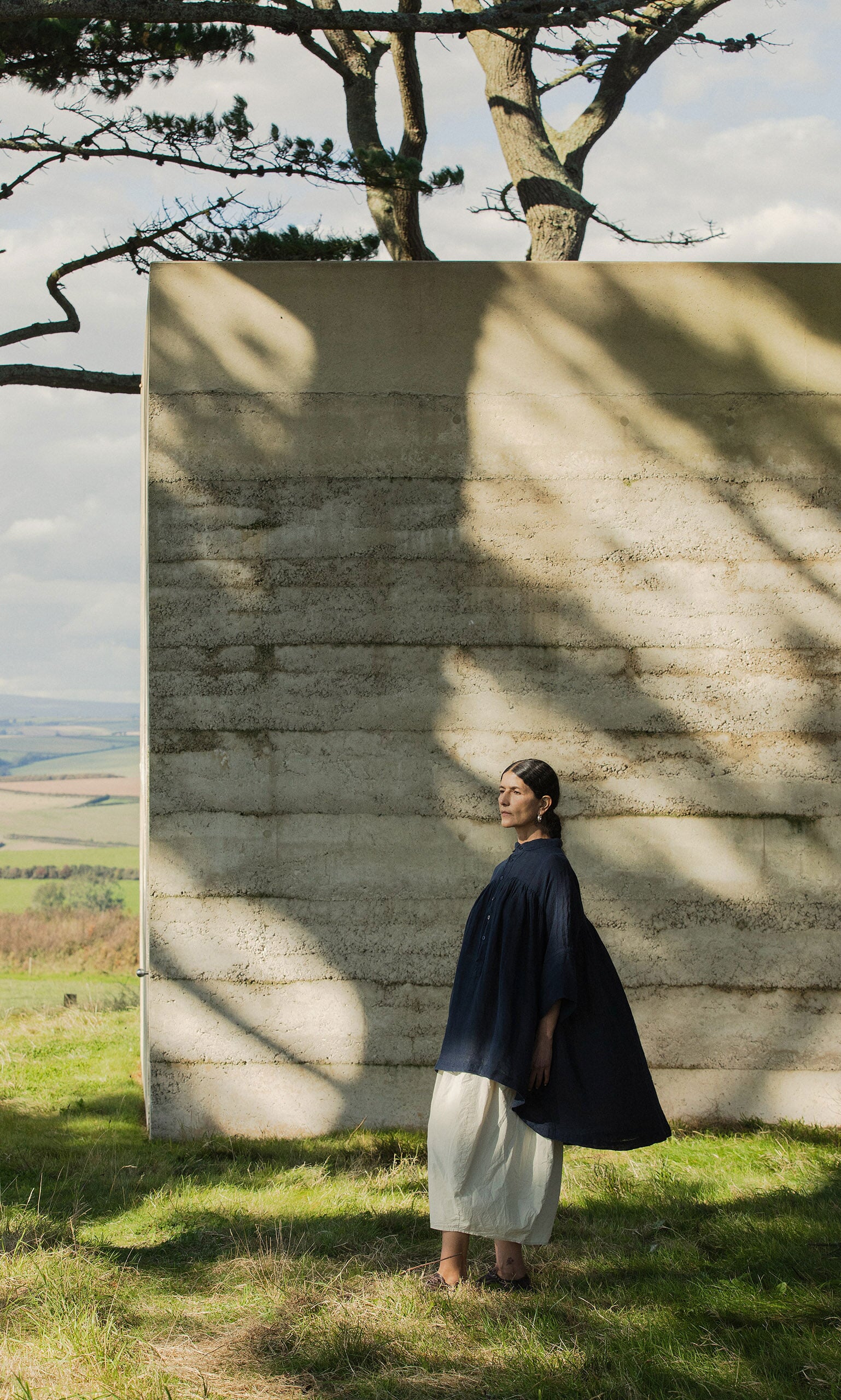 Thistle Blouse - Deep Navy