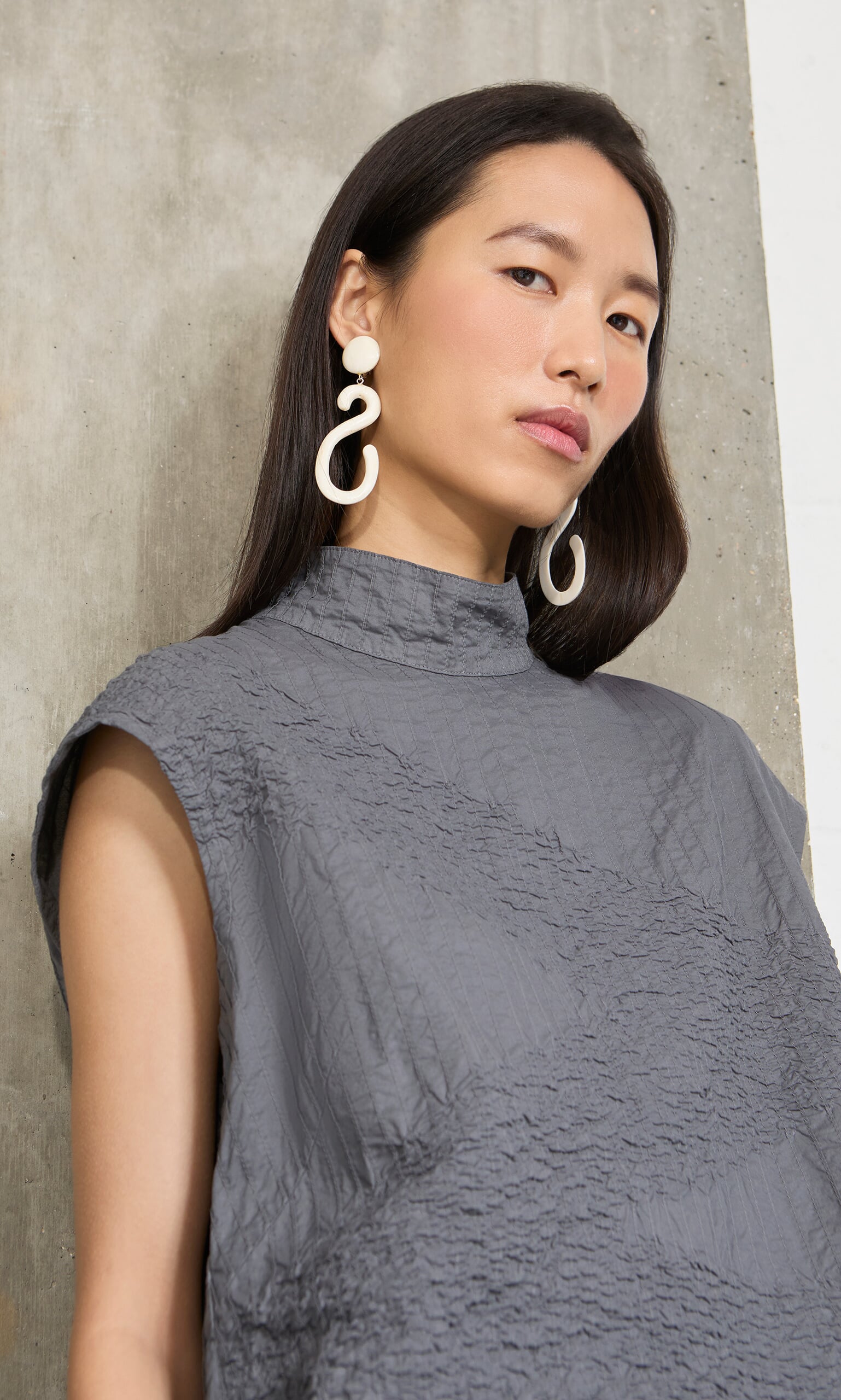 Horn Clip-On Earrings