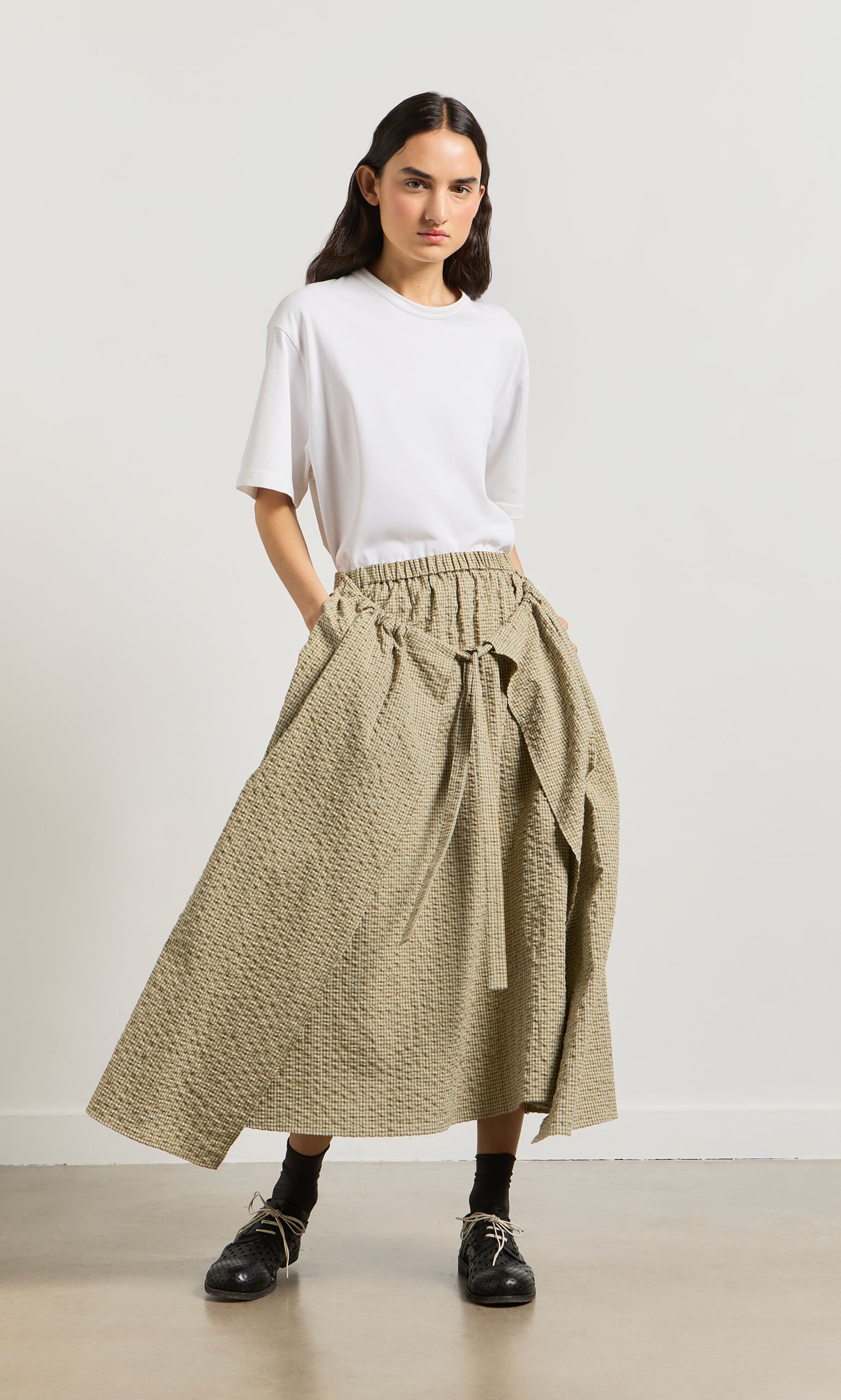 Nori Wrap Skirt
