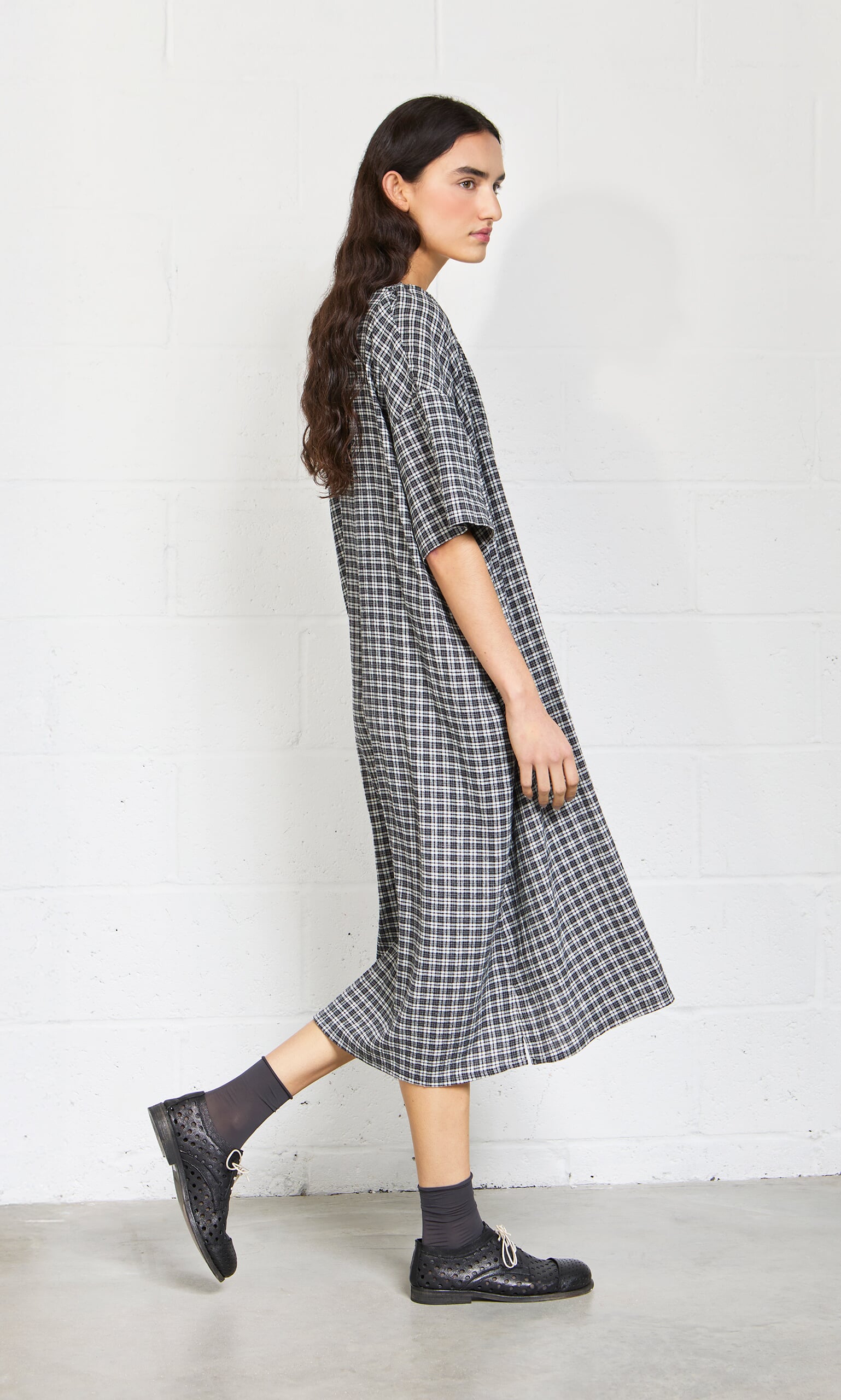 Marin Dress - Plaid