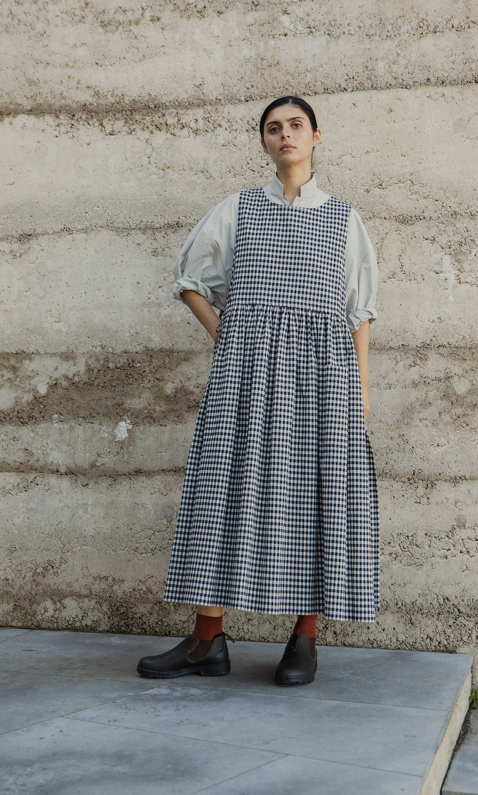 Apron Dress - Gingham
