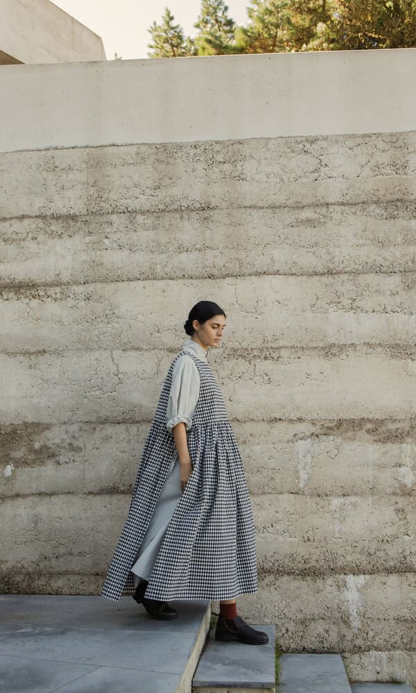 Apron Dress - Gingham