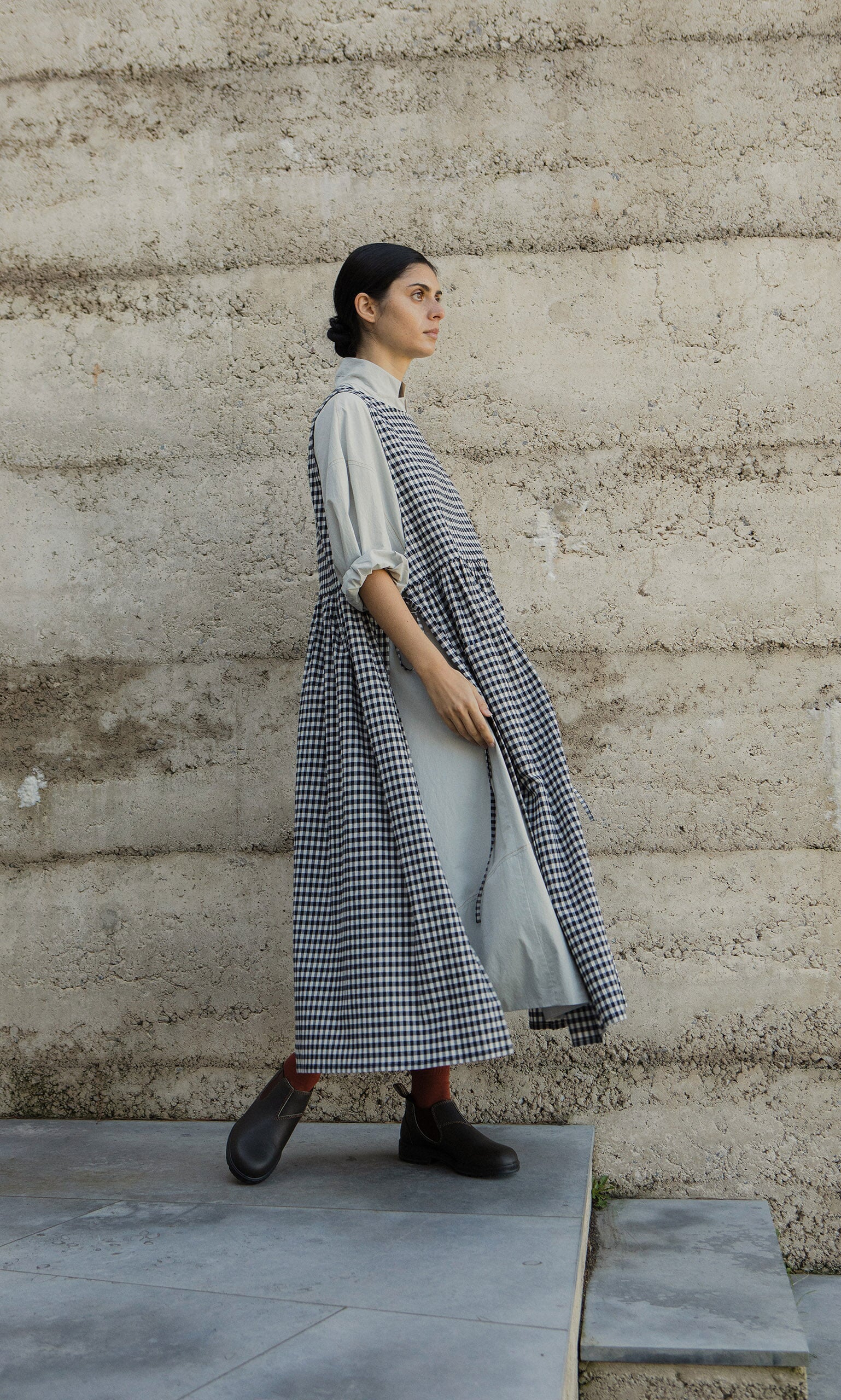 Apron Dress - Gingham