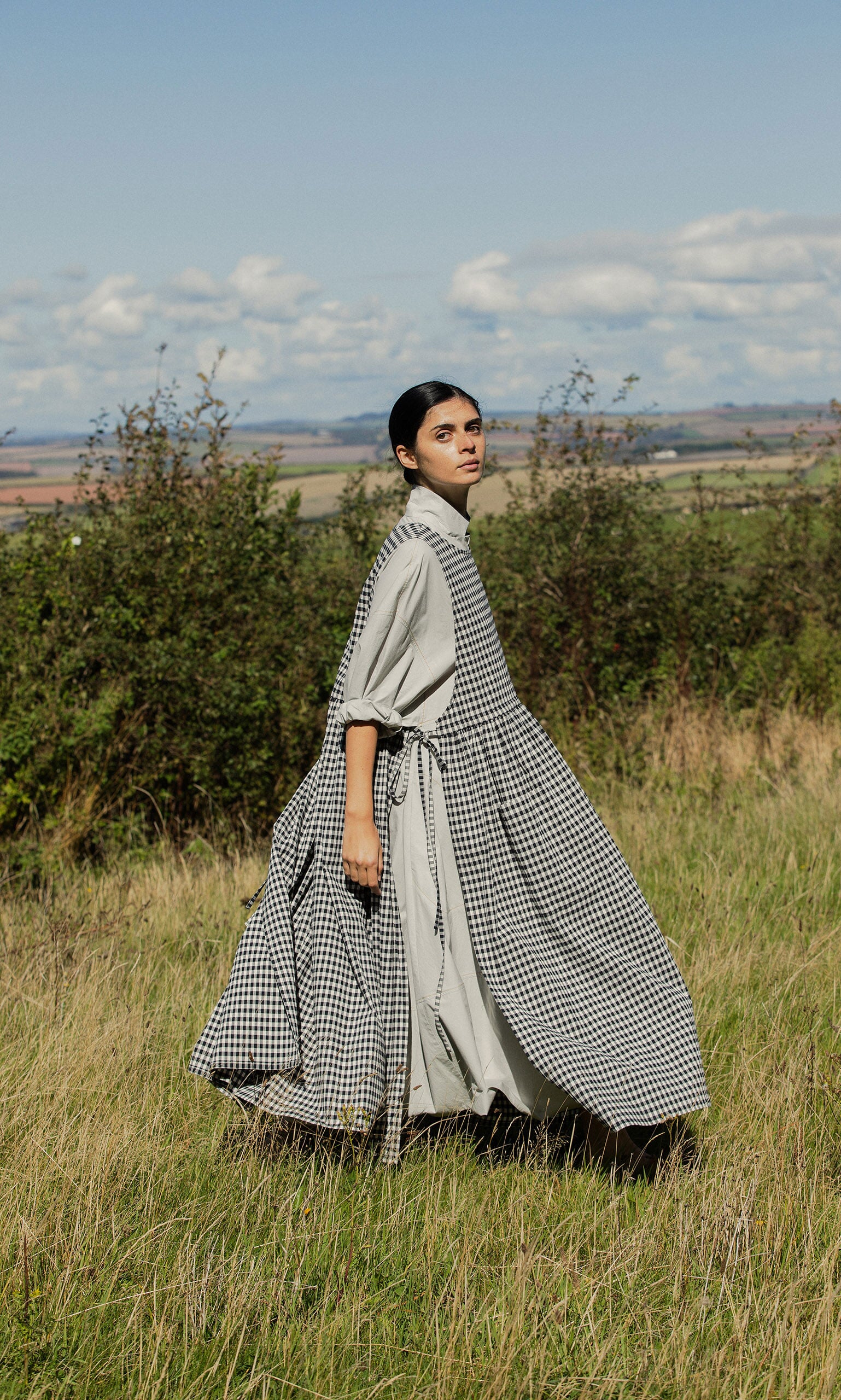 Apron Dress - Gingham