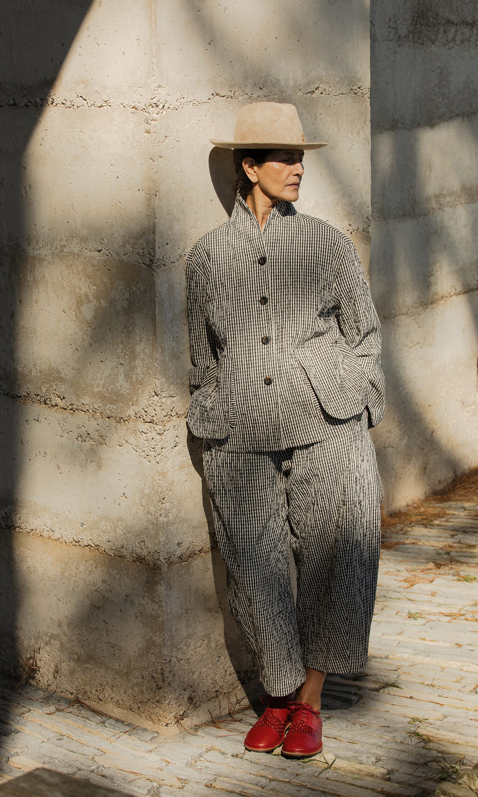 Butoni Pants - Gingham