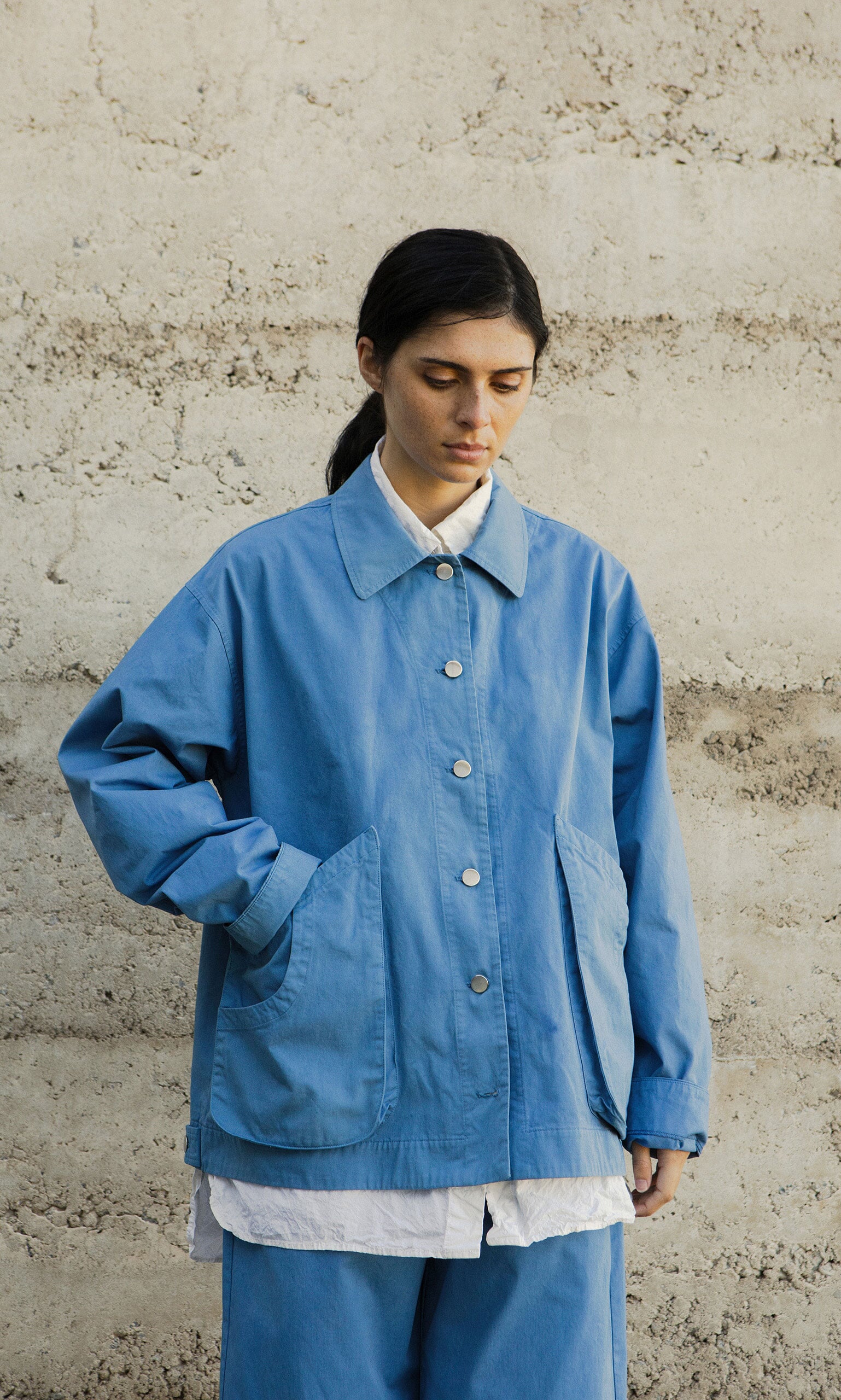 Flanders Jacket - French Blue