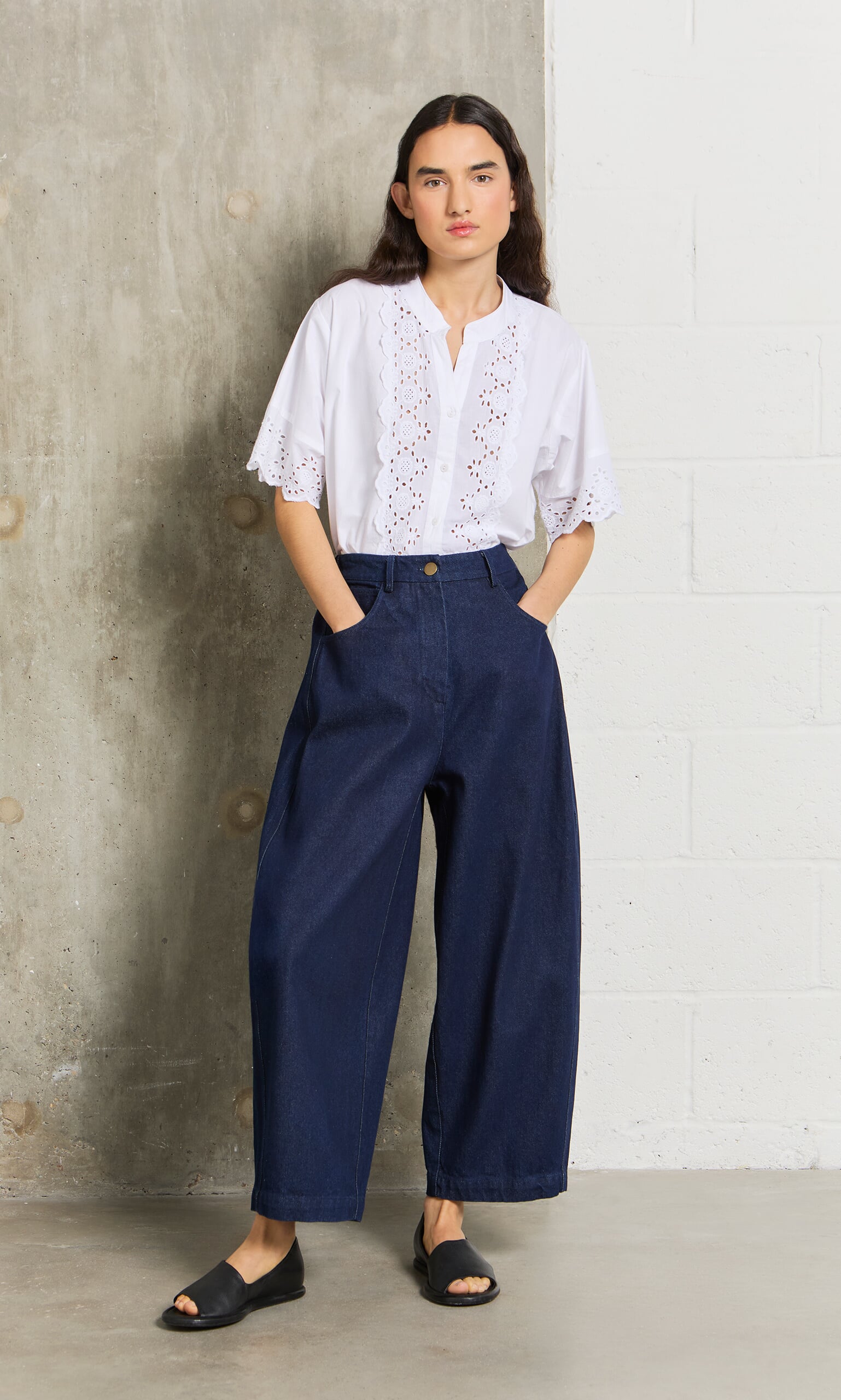 Barrel Pants Indigo