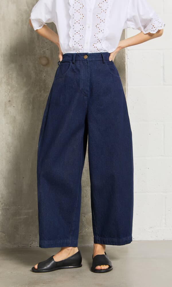 Barrel Pants Indigo