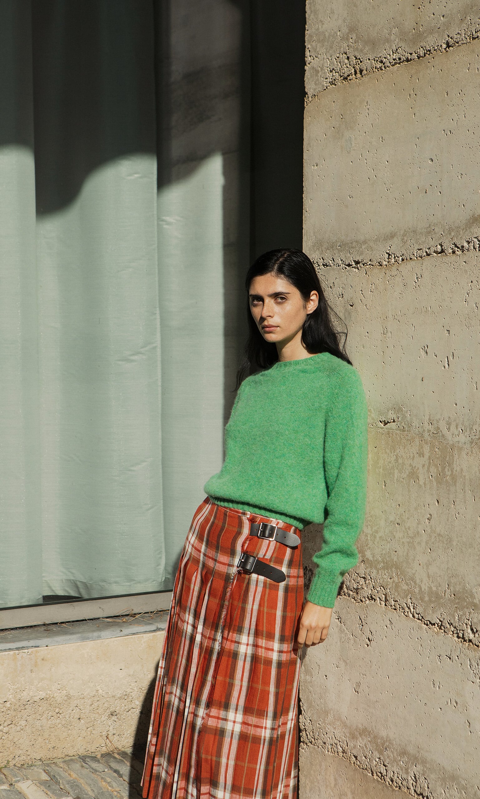 Wicklow Crewneck - Garden Leaf