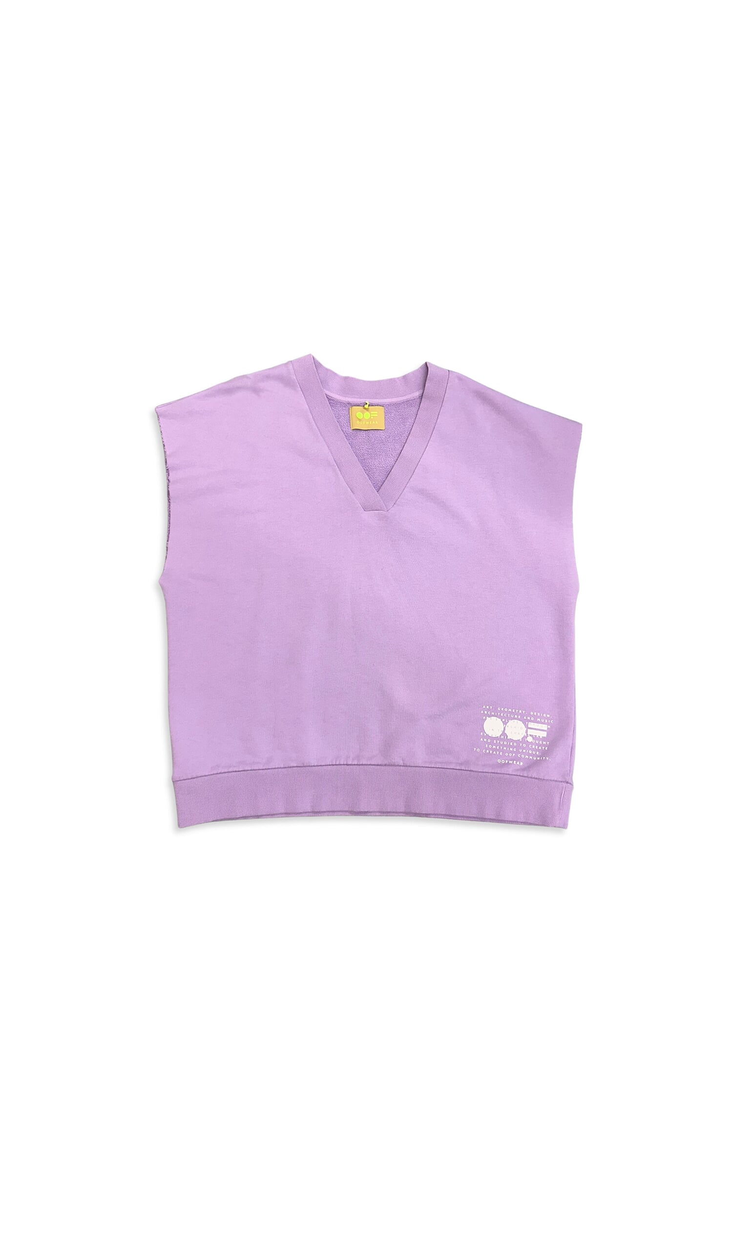 Lilac Sleeveless Sweater
