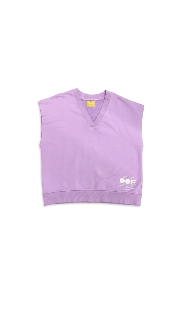 Lilac Sleeveless Sweater