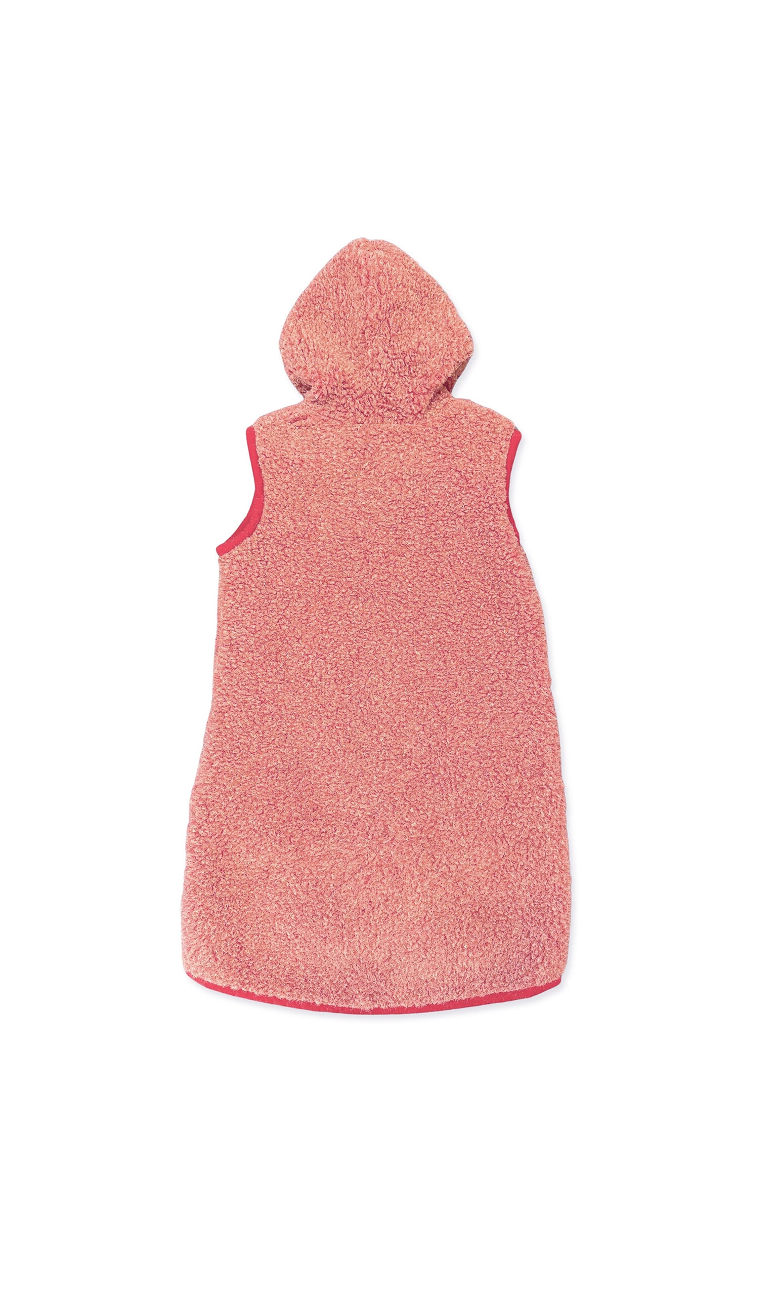 Long Rambler Gilet - Raspberry