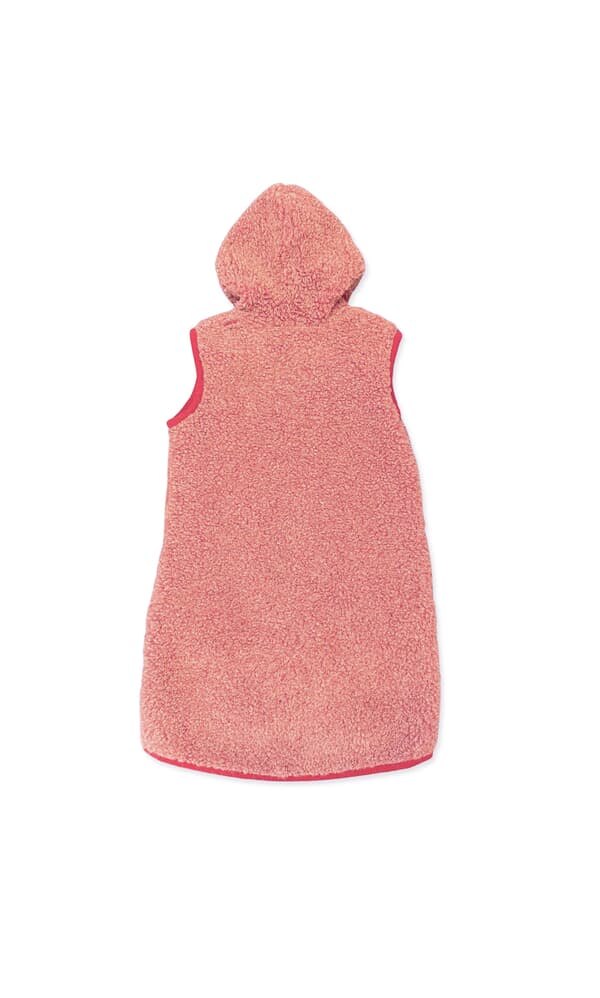 Long Rambler Gilet - Raspberry