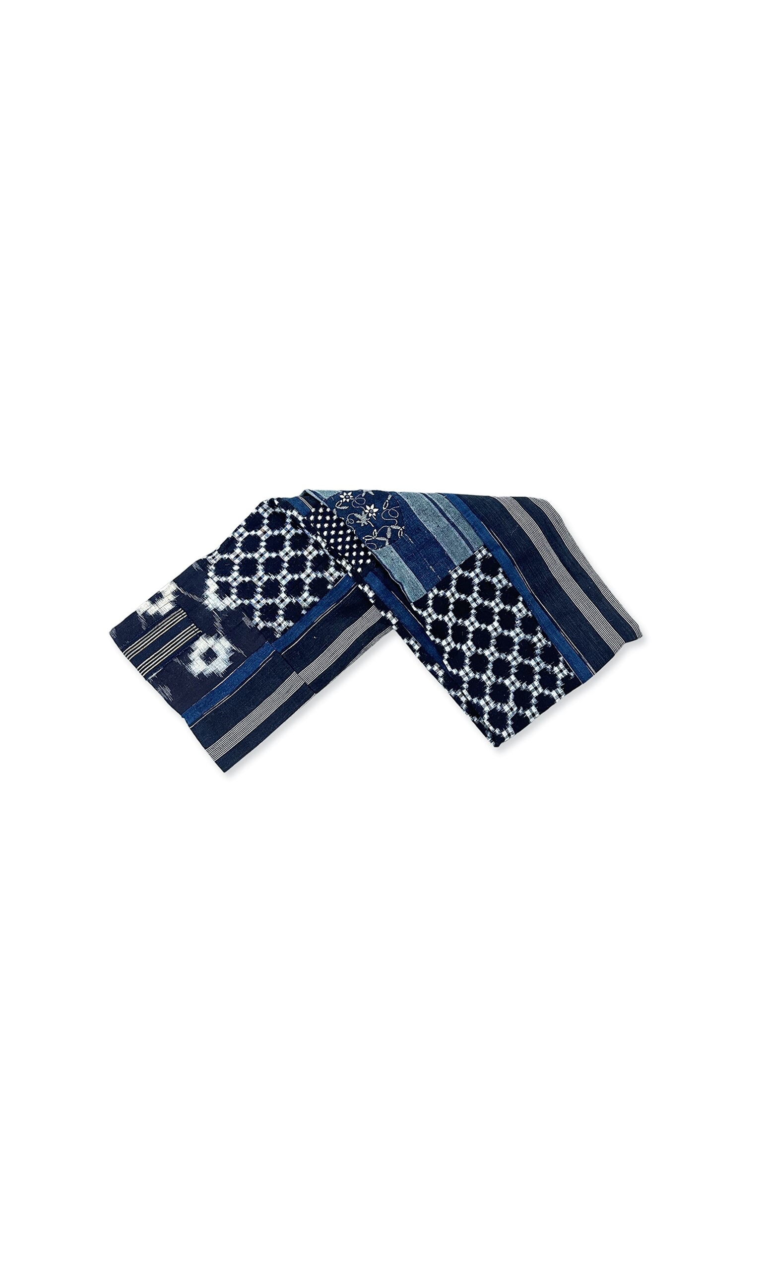 Indigo Patchwork Snood