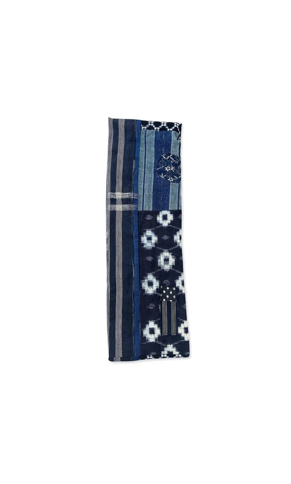 Indigo Patchwork Snood