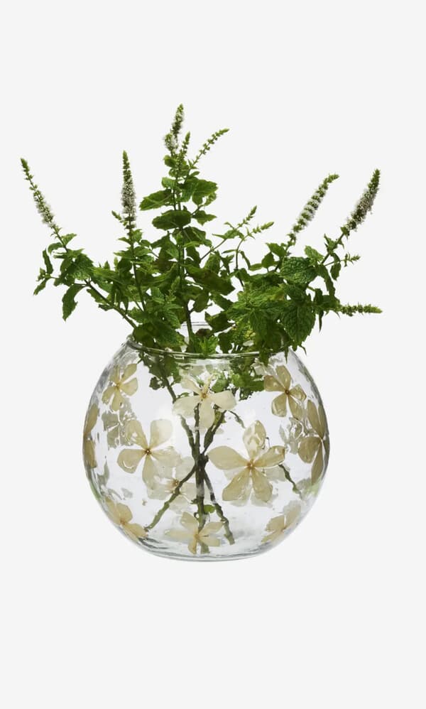 Pressed Flower Vase