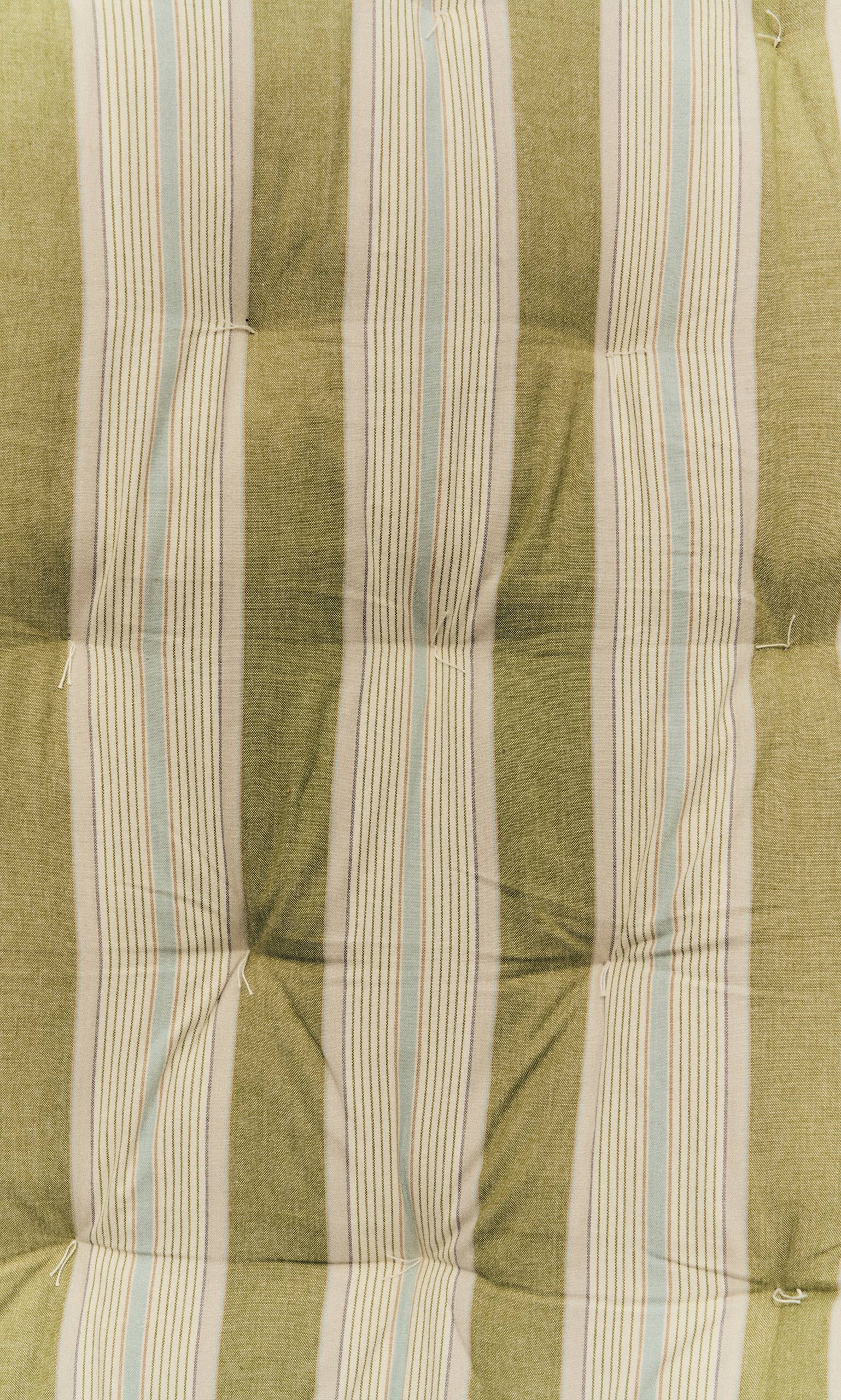 Quilted Mattress - Green Stripe