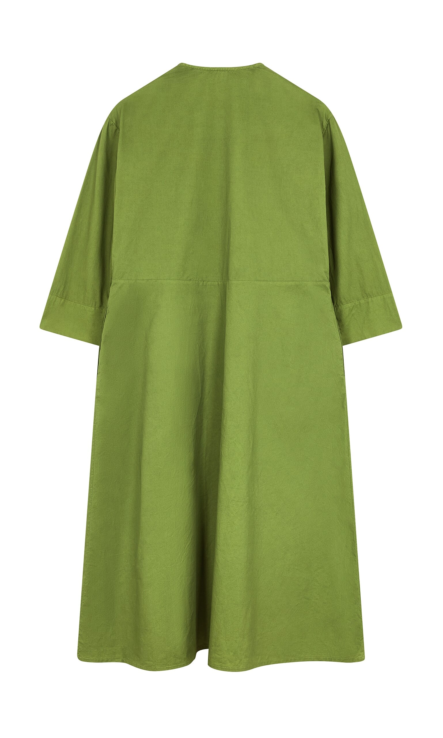 Rea Wrap Dress Green - Seconds