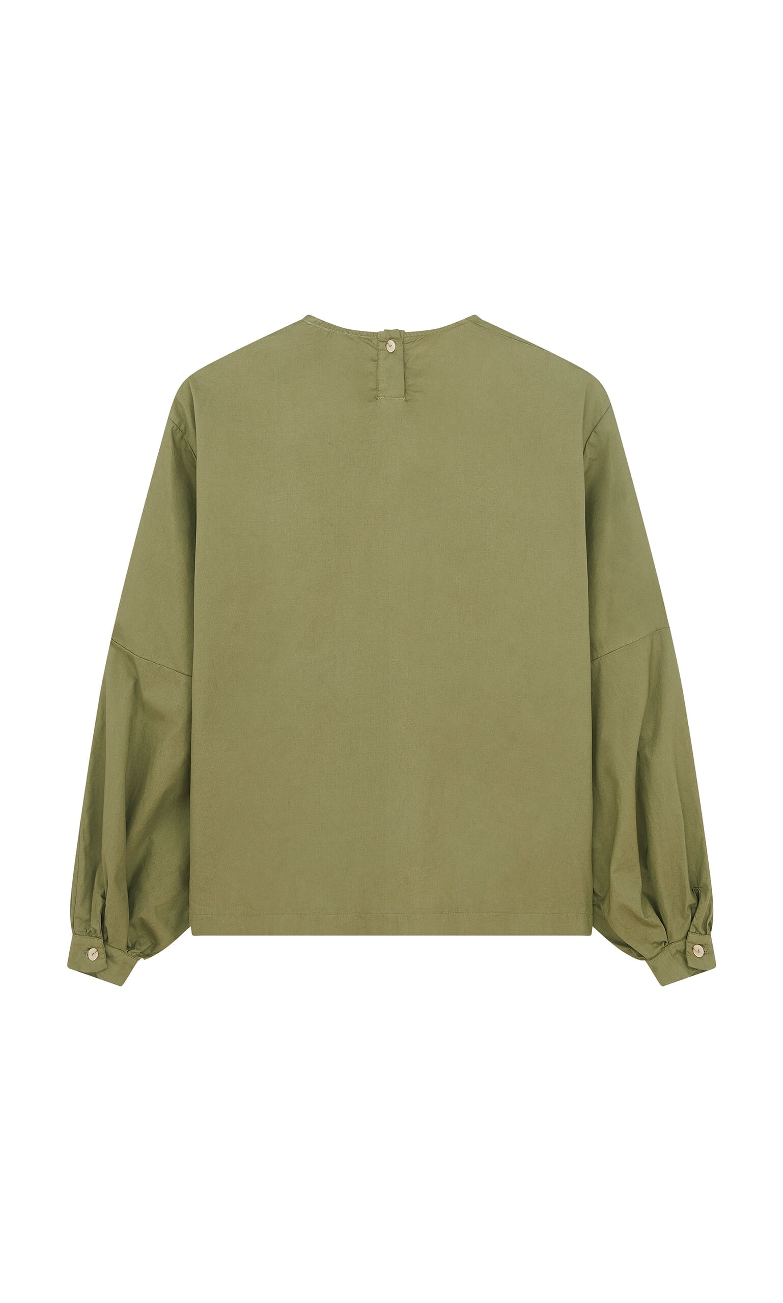 Gail Blouse Calke Green - Seconds
