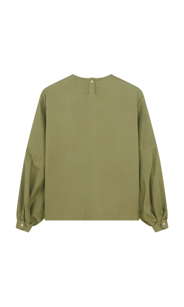 Gail Blouse Calke Green - Seconds