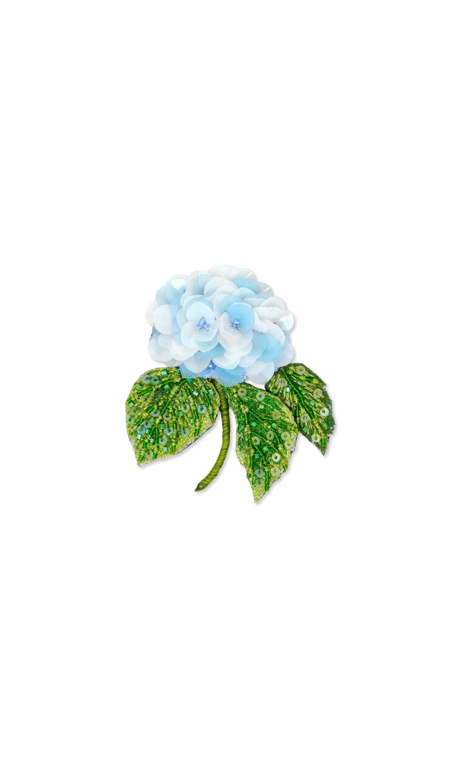 Hydrangea Brooch 