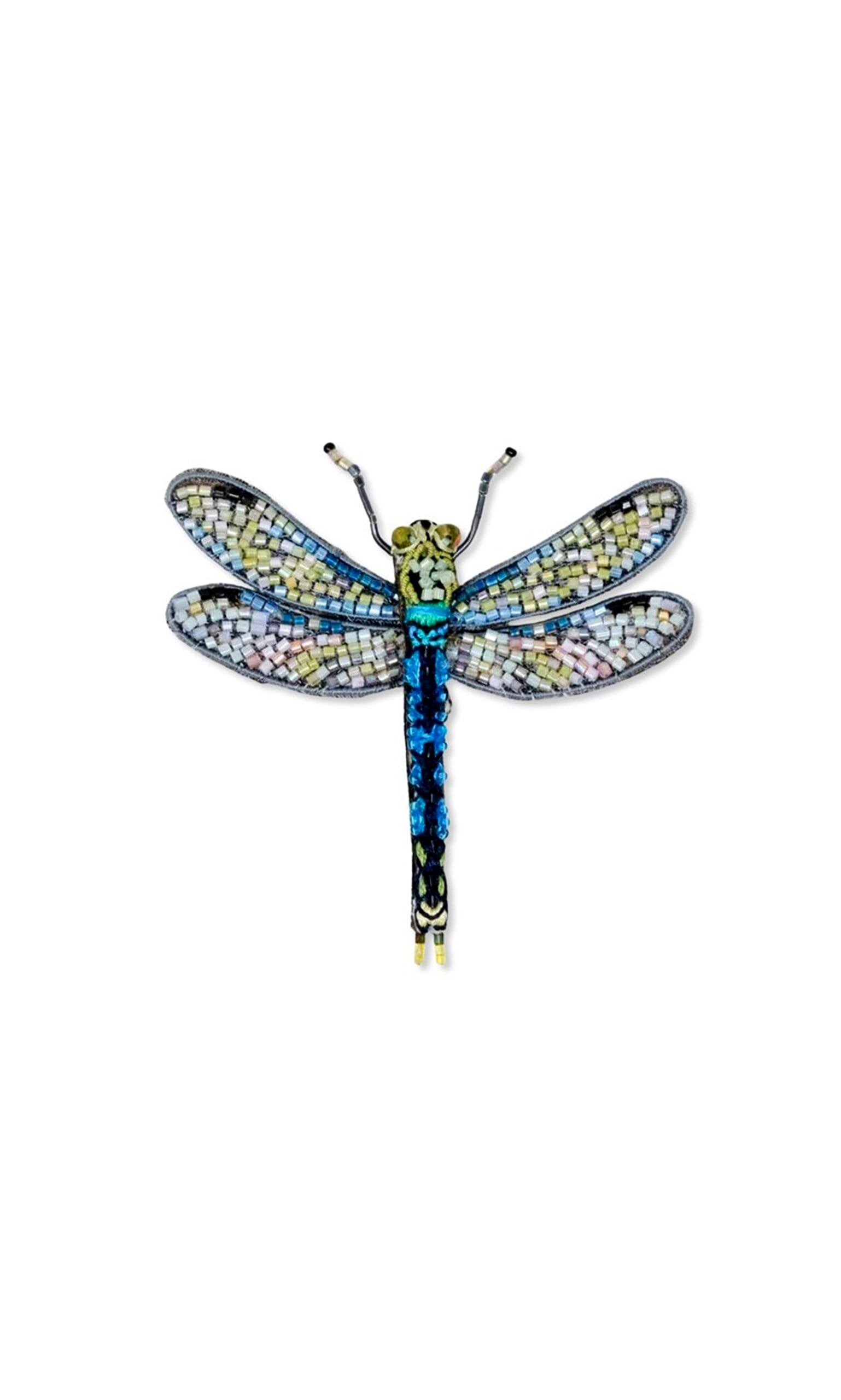 Blue Dragonfly Brooch