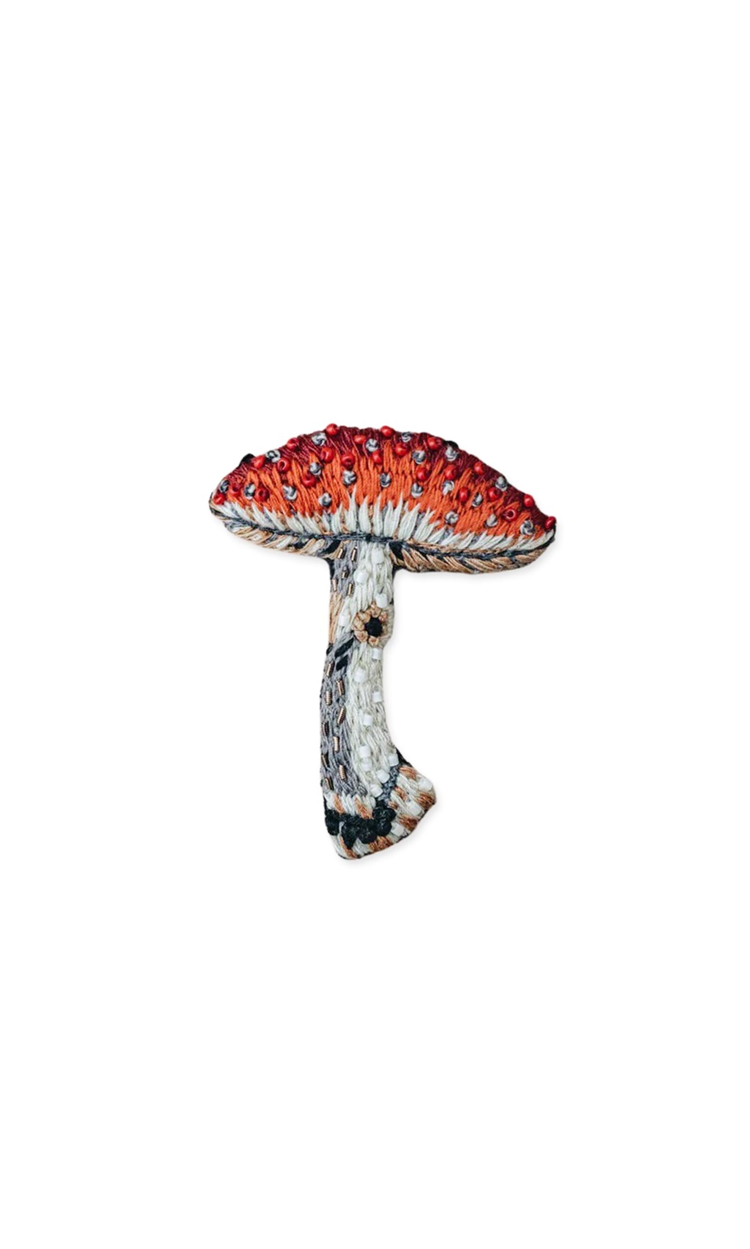 Toadstool Brooch 