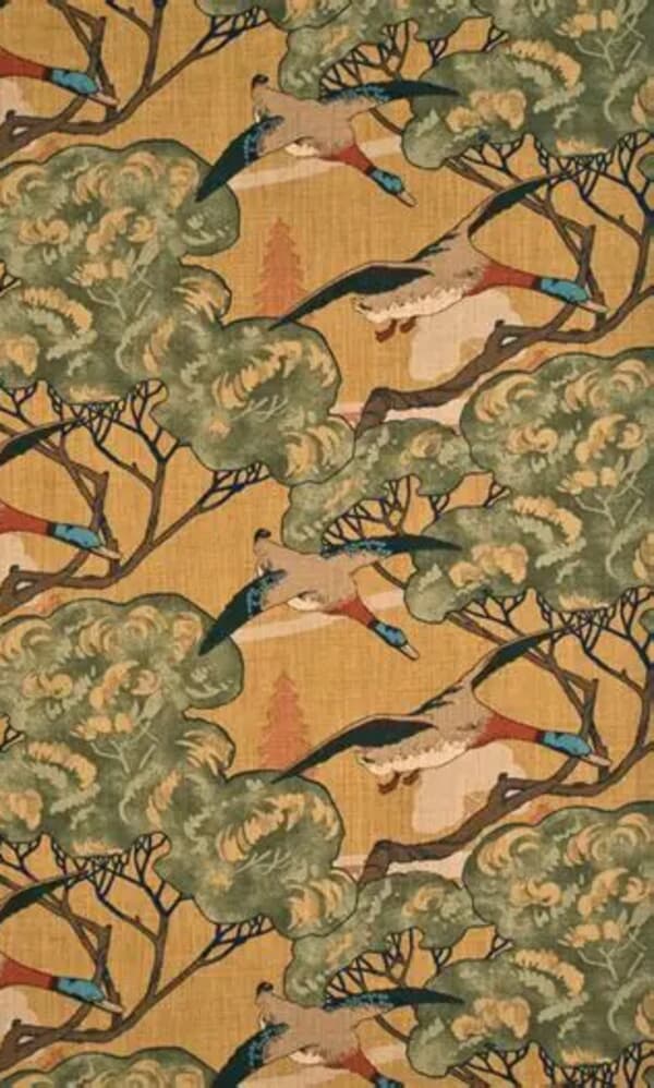 ‘Flying Ducks' Fabric by Mulberry 