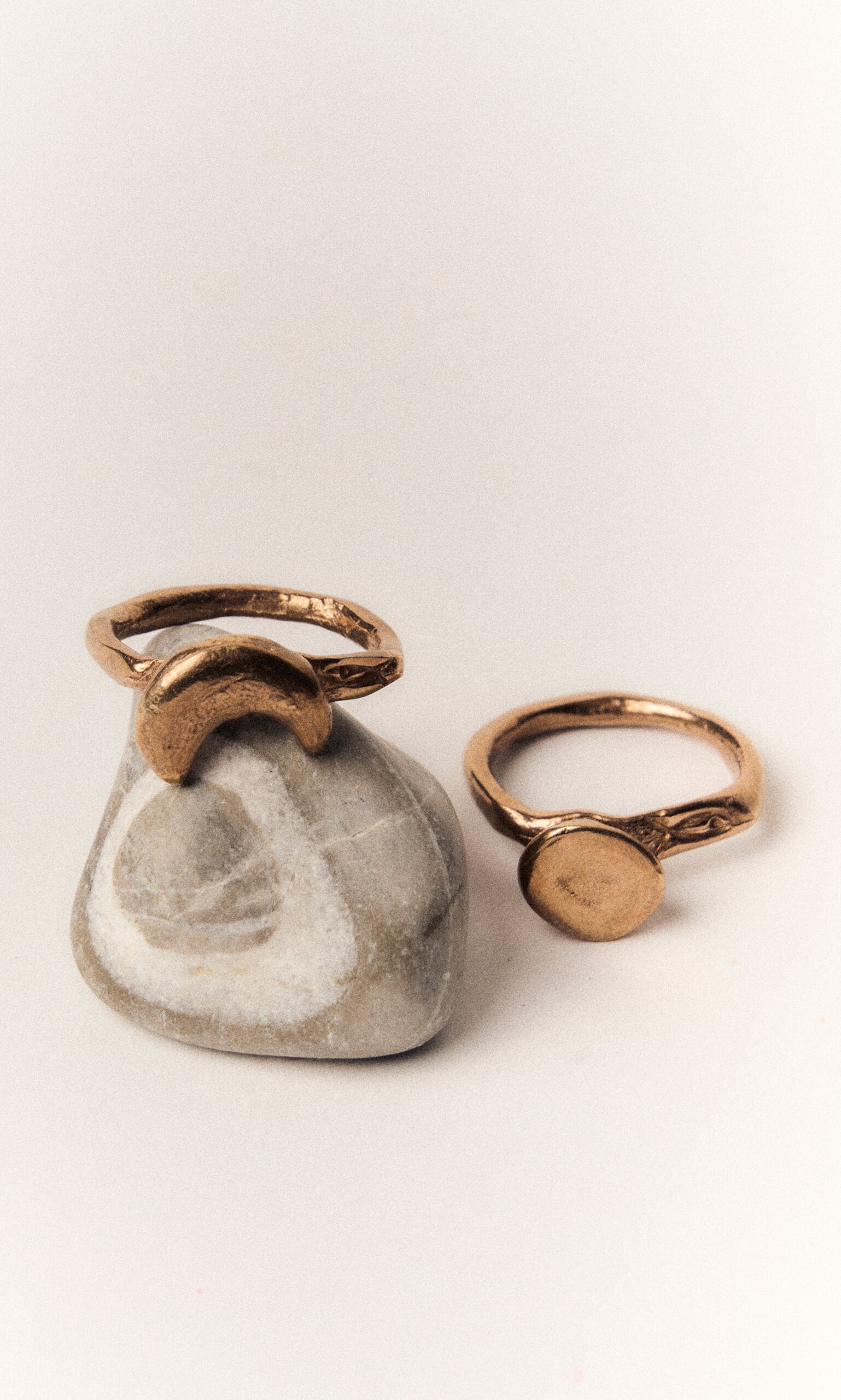 Moon Circle Stacking Ring