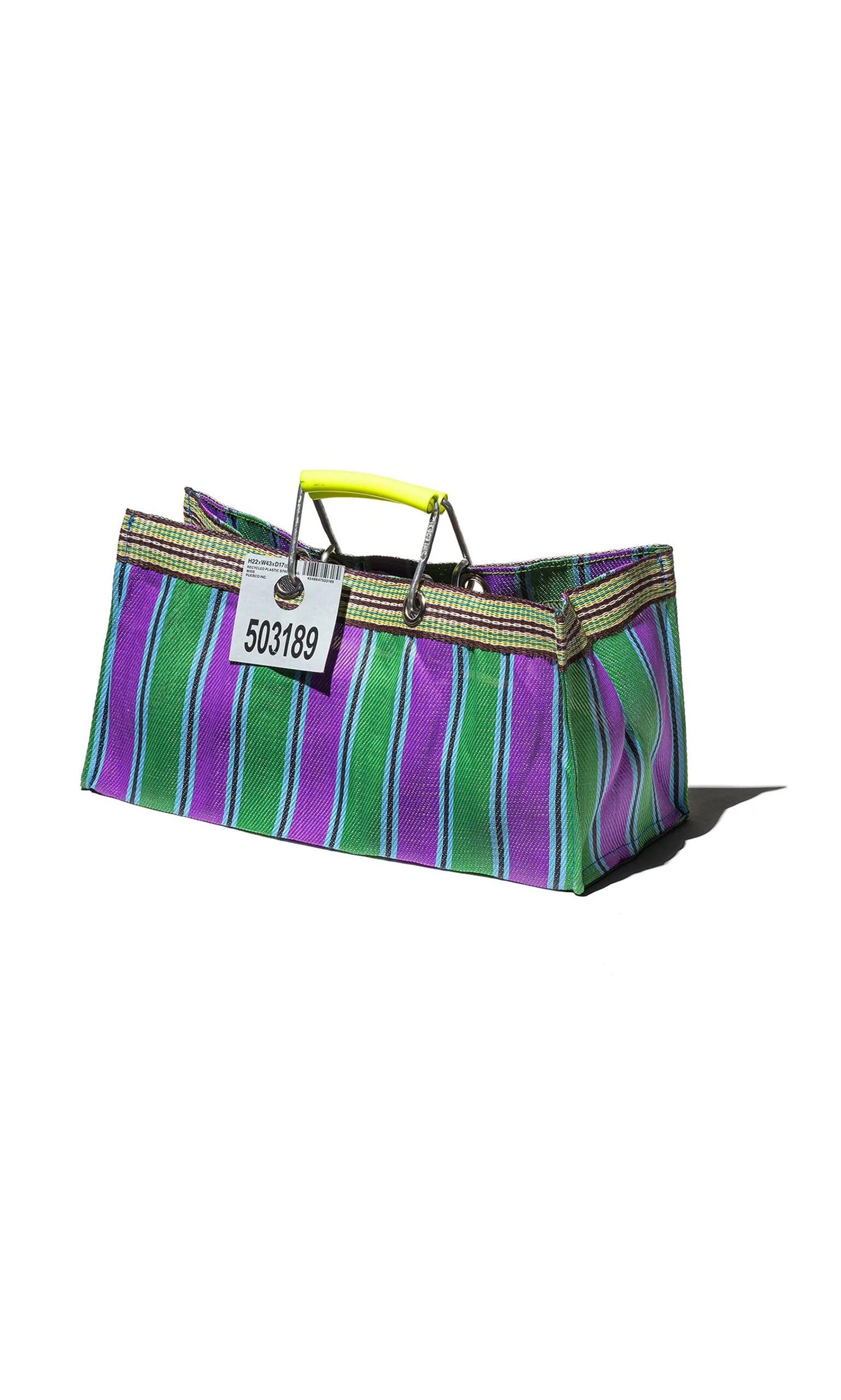 Recycled Stripe Shopper