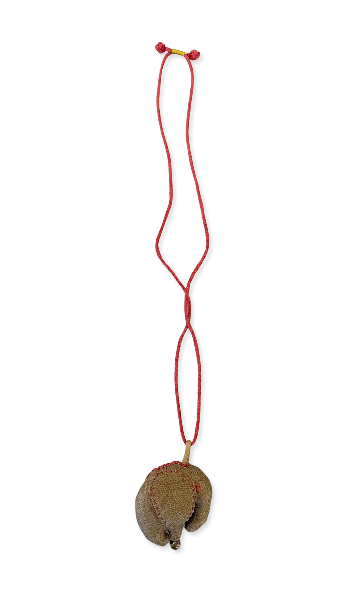 Elephant Necklace - Brown 