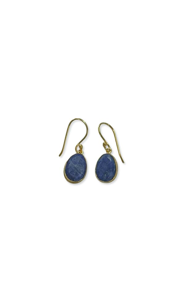 Indigo Drop Earrings