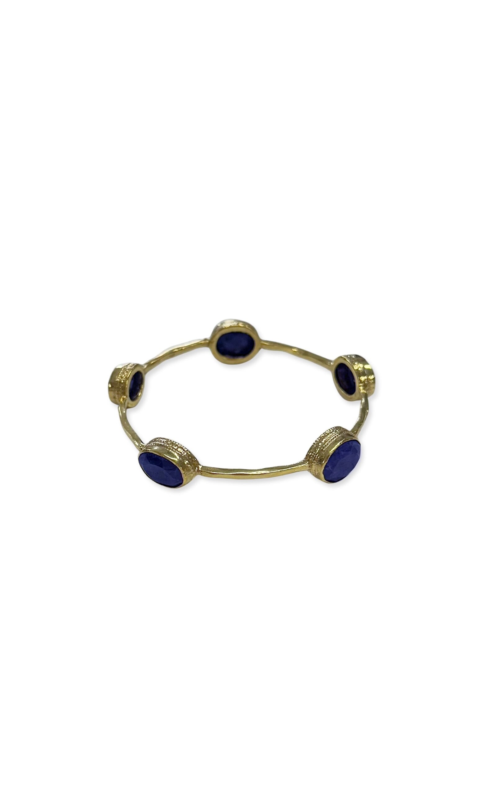 Indigo Bangle - Gold