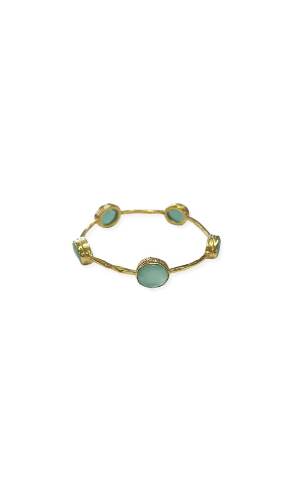 Opaline Bangle - Gold