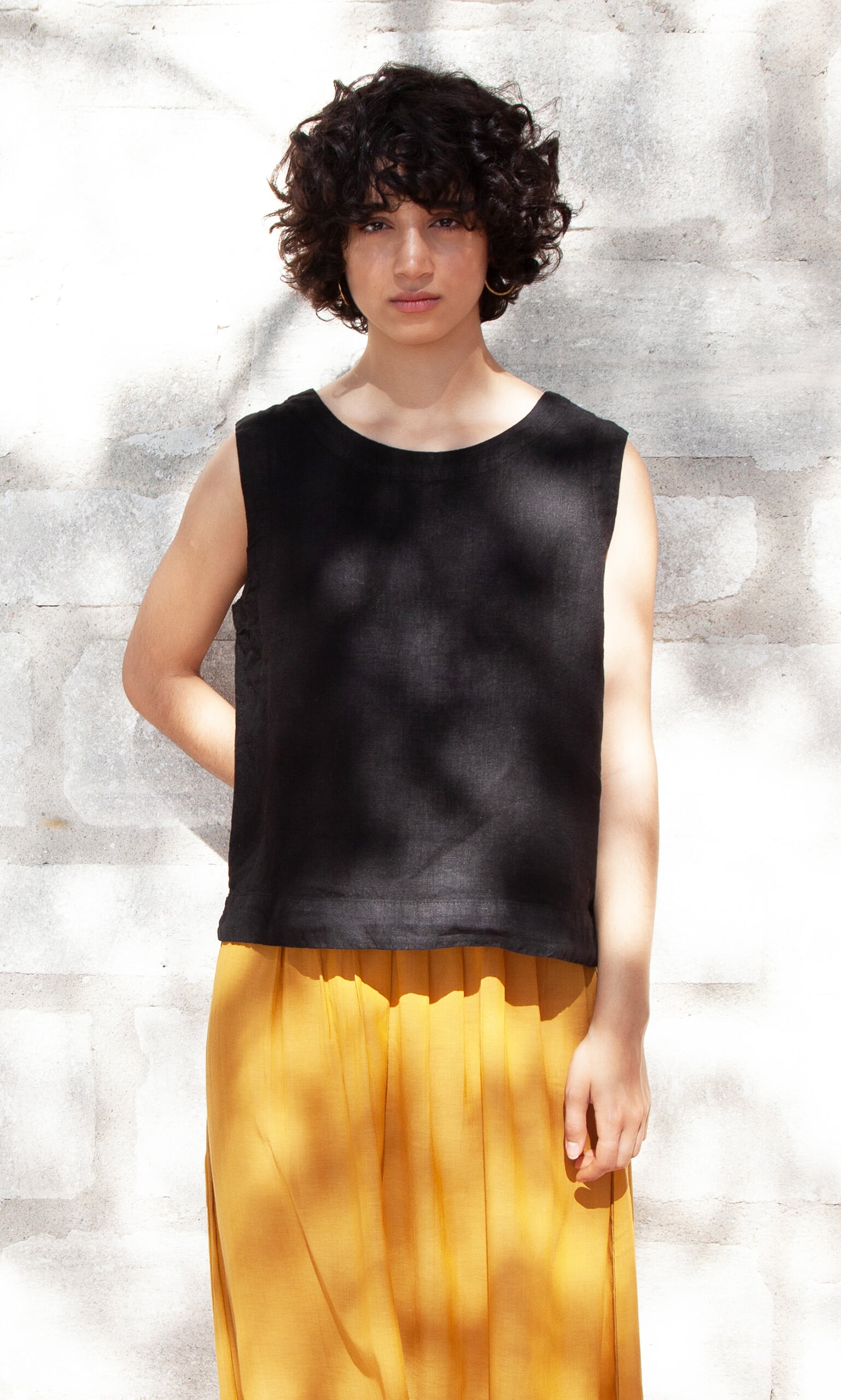 Linda linen top