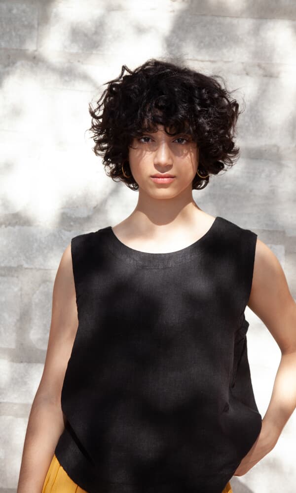 Linda linen top