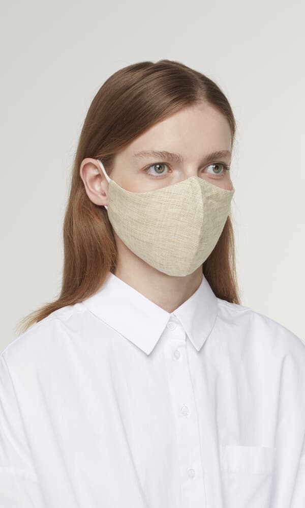 Organic linen mask - oat