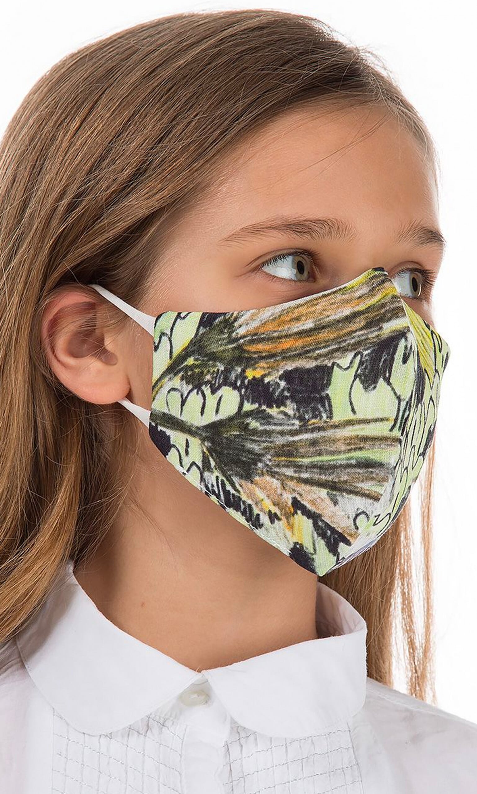 Organic linen KIDS  mask – JUNGLE