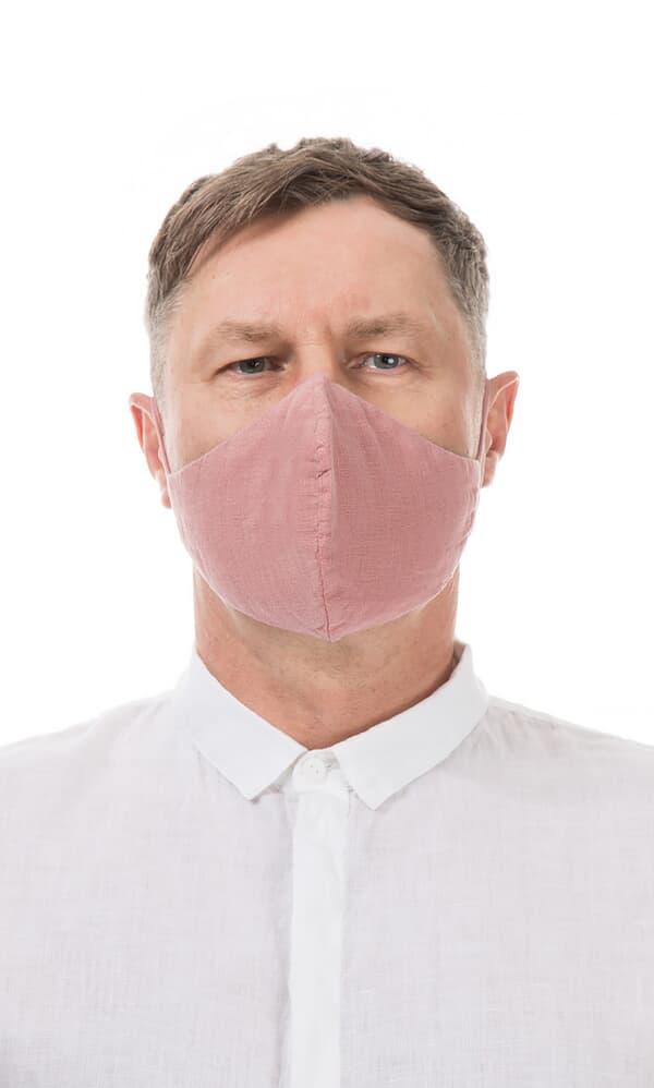 Organic linen mask MEN – Blur