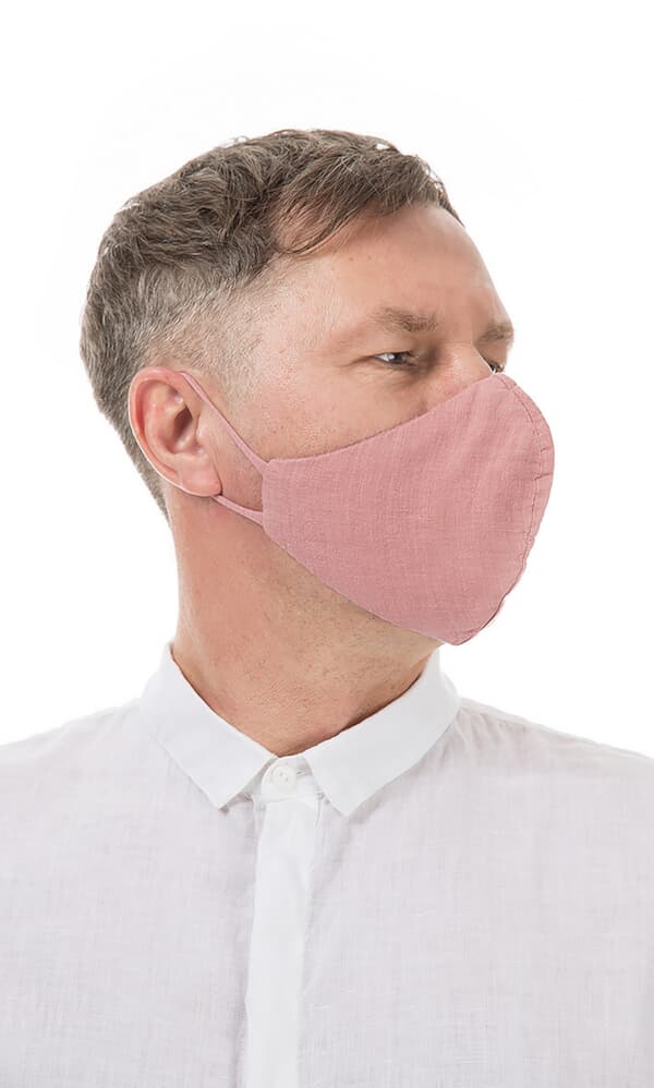 Organic linen mask MEN – Blur