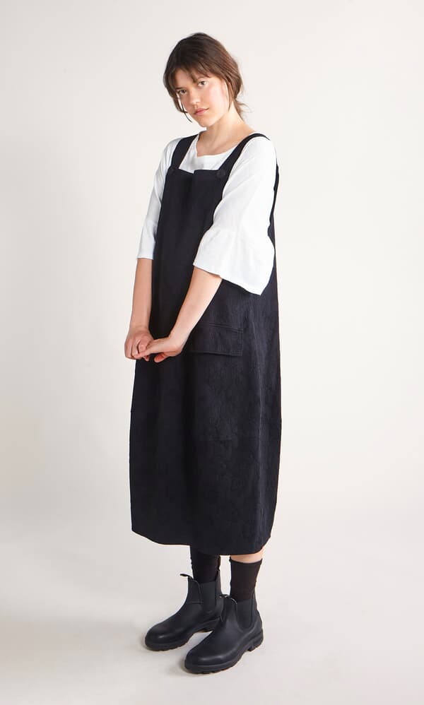 Beth dungaree dress