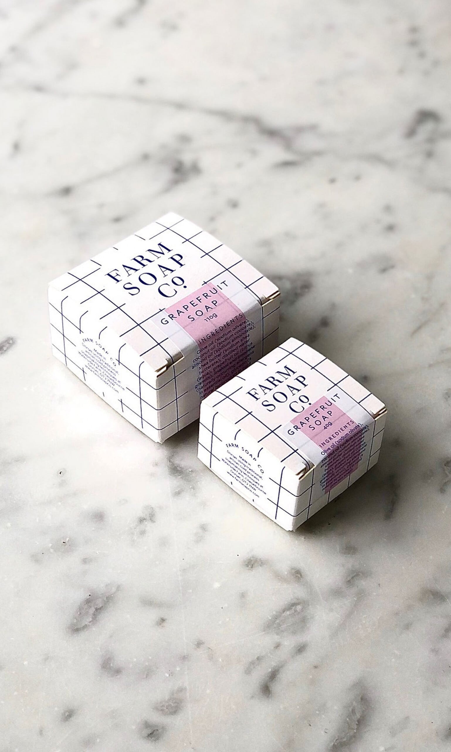 Grapefruit soap