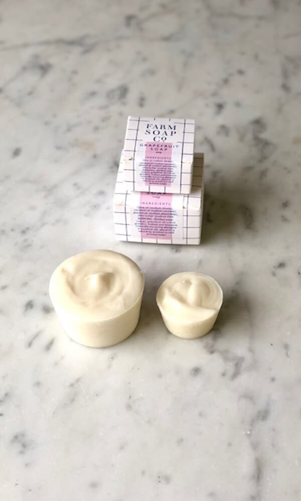 Grapefruit soap