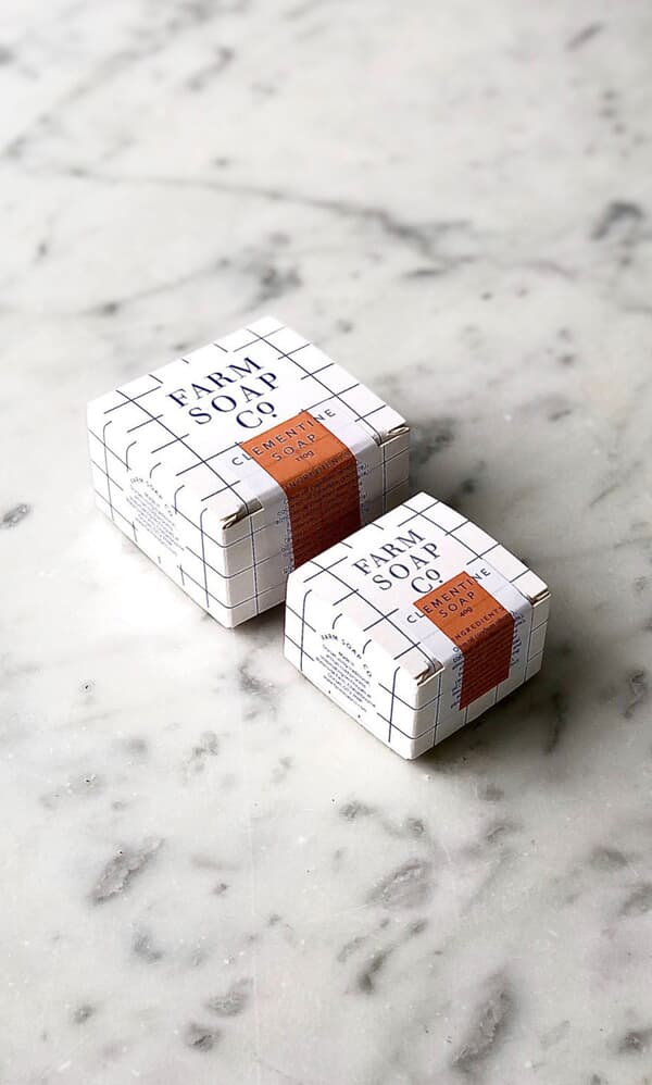 Clementine soap