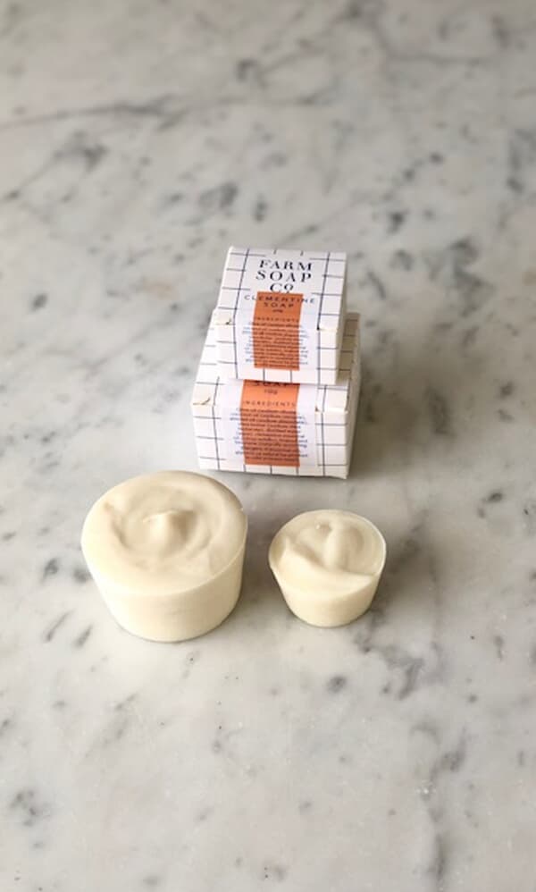 Clementine soap