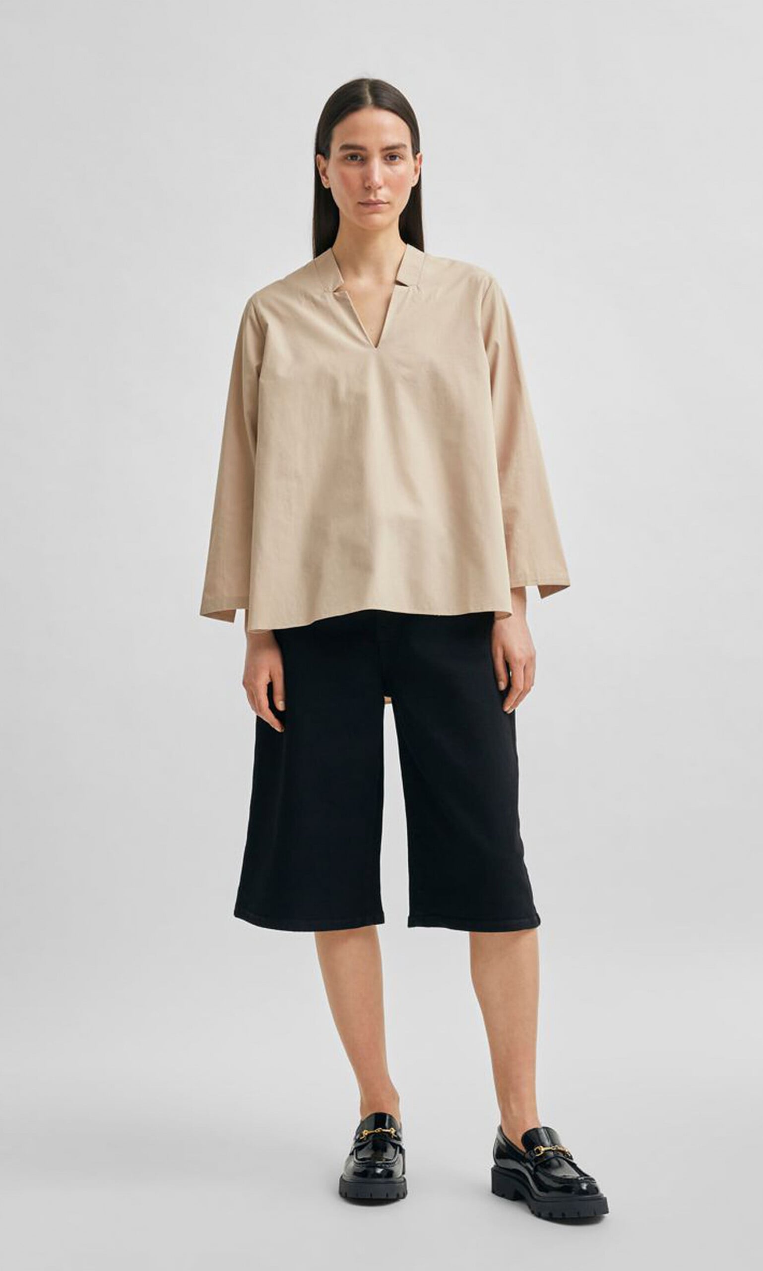 Poplin shirt